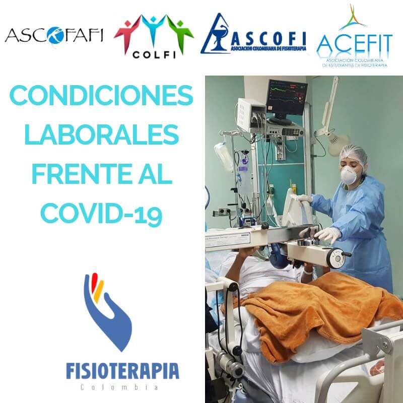 Encuesta de condiciones laborales de Fisioterapeutas que se encuentran atendiendo o atenderán la pandemia COVID-19