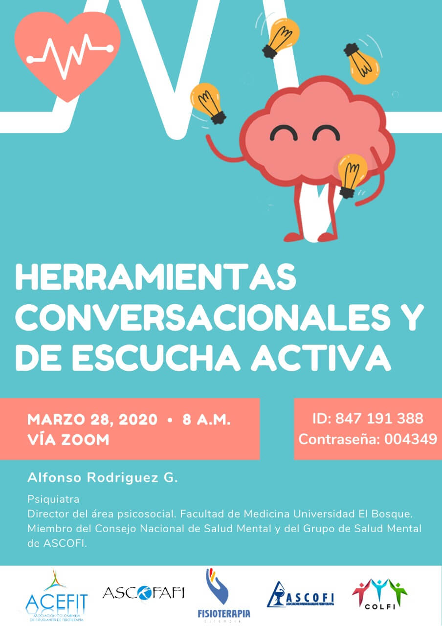 una estrategia de escucha activa para fortalecer y mejorar la salud mental de nuestros fisioterapeutas