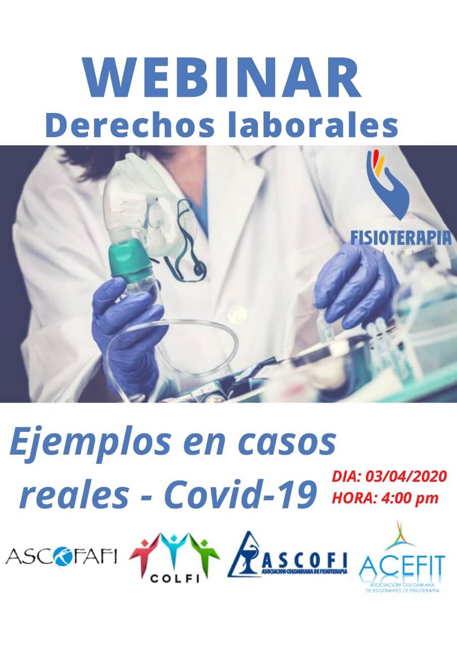 WEBINAR 3 abril 2020 – Derechos laborales en el marco de la Pandemia COVID-19 WEBINAR 3 abril 2020 - Derechos laborales en el marco de la Pandemia COVID-19