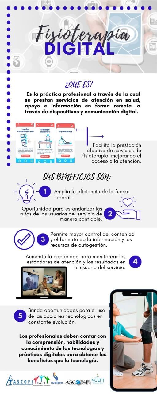 Infografía Fisioterapia Digital