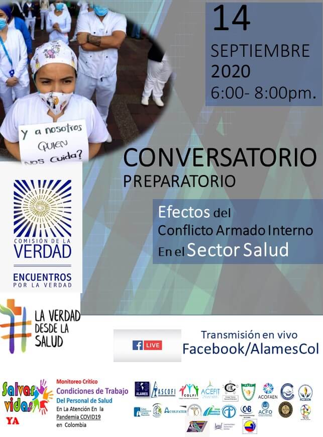 Conversatorio preparatorio Efectos del conflicto armado interno en el sector salud.