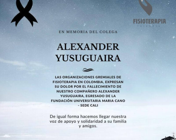 CONDOLENCIAS ALEXANDER YUSUGUAIRA