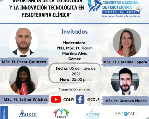 Conversatorio: Importancia de la tecnología y la innovación tecnológica en fisioterapia clínica