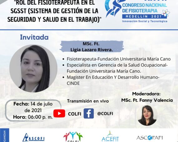 Conversatorio: Rol del Fisioterapeuta en el SGSST (Sistema de Gestión de la Seguridad y Salud en el Trabajo)