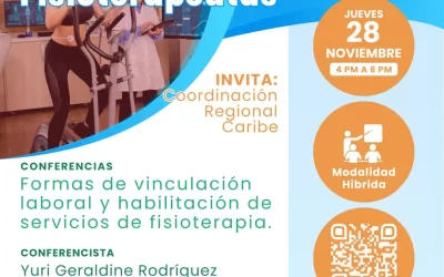 Conferencia “Formas de vinculación laboral y Habilitación de servicios de fisioterapia” 28 de noviembre – Universidad Simón Bolívar, Barranquilla